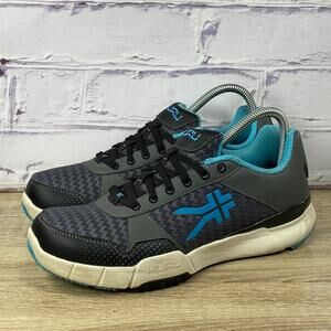 Kuru Quantum Gray Blue Comfort Walking Shoes Women's Size 8.5 Athletic Sneakers